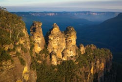 the blue mountains